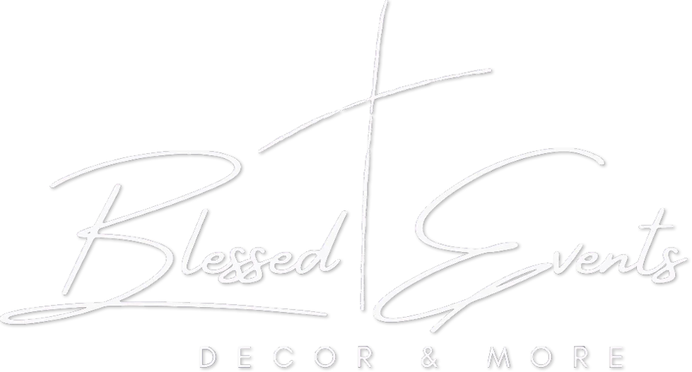 Blessed Events, Decor & More Logo